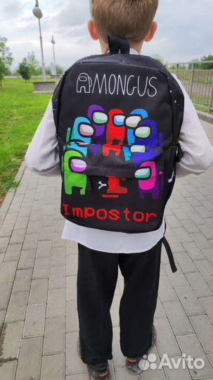 Школьный рюкзак among as