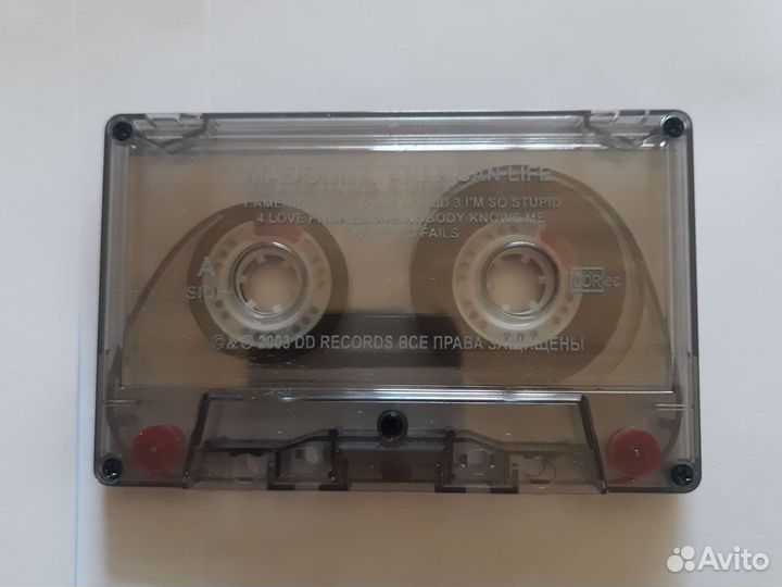 Аудиокассета Madonna American Life