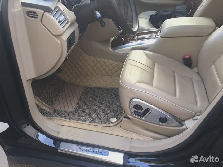 3д коврики из экокожи в салон авто с бортами