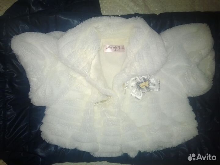 Накидка праздничная на девочку