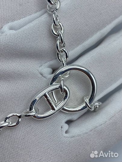 Серебро цепь hermes farandole