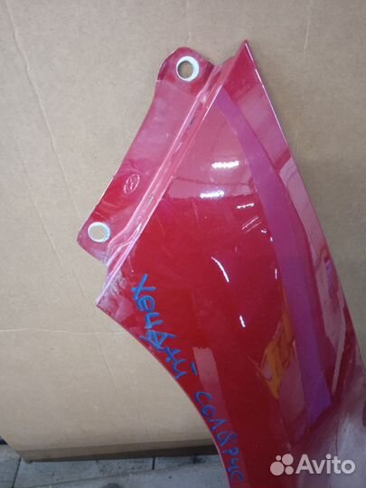 Крыло переднее левое хендай солярис