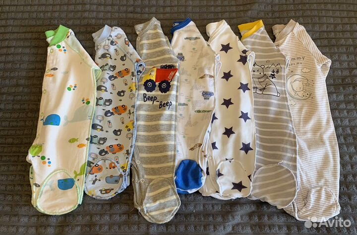 Детские вещи пакетом от 0 до года