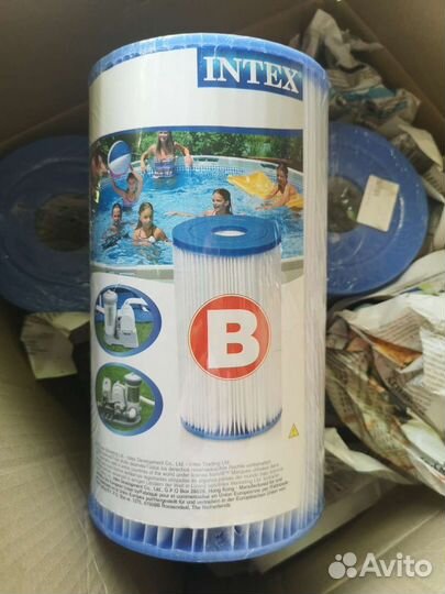Картридж для фильтров intex тип В