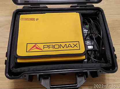 Измеритель и анализатор Promax TV explorer II+