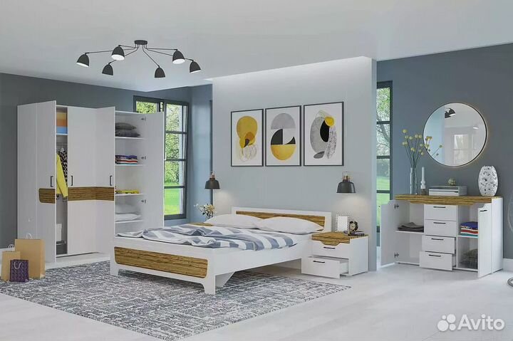 Тумба прикроватная Милана быстрая доставка