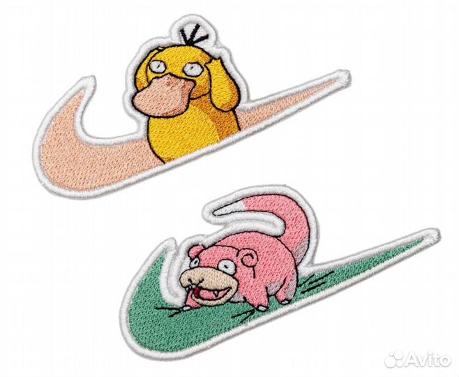 Нашивка, заплатка на одежду на термоплёнке 9,5х5,7