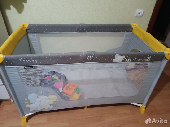 Детская кровать манеж