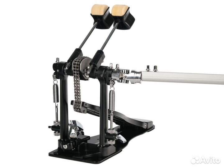 RU11-P502FL Педаль бас-барабана, двойная, LDrums