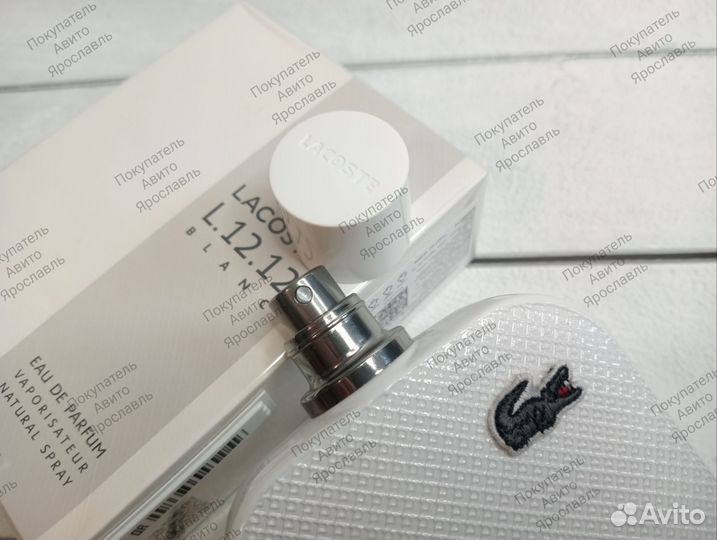 Lacoste l.12.12 blanc eau de parfum 100 мл