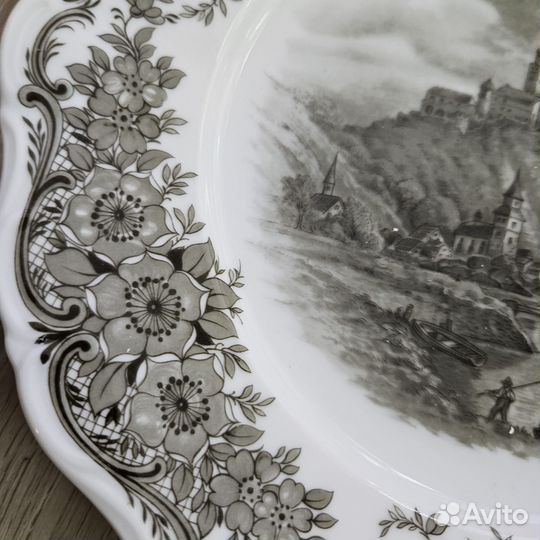 Тарелки. Seltmann Weiden. Замки Рейна