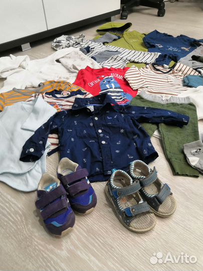 Детские вещи от 3 до 9 мес(в основном на 6 м +/)