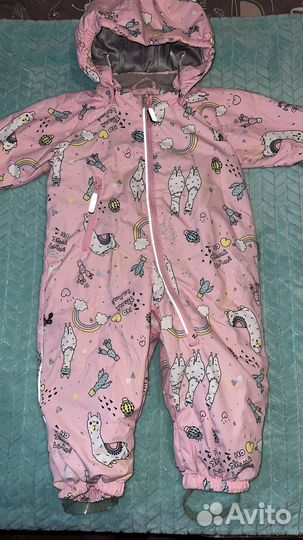 Комбинезон демисезонный для девочки 74 р