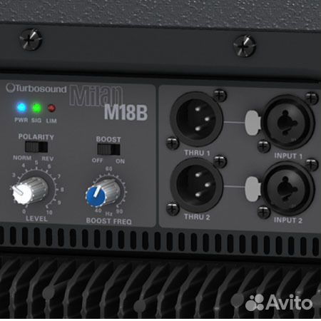 Активный сабвуфер Turbosound Milan M18B
