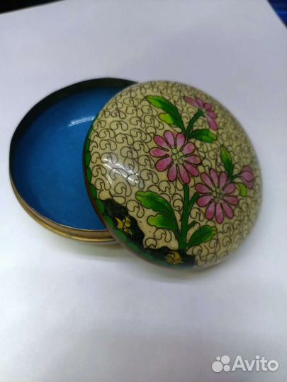 Шкатулка клуазонне