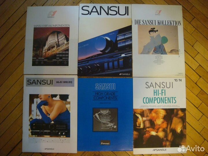 Аудио каталоги Sansui