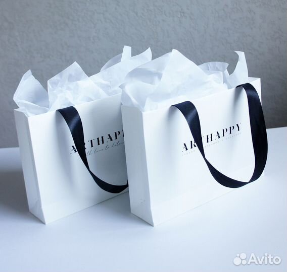 Брендированные бумажные пакеты