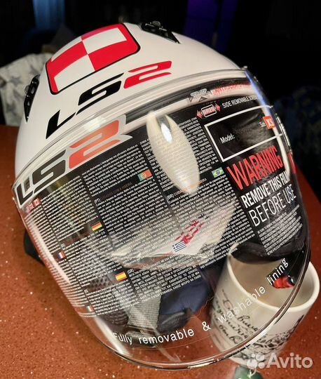Мотошлем ls2 размер XS