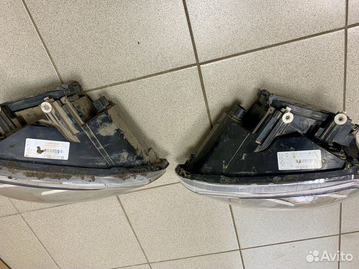Amg фары на LADA priora 2/1