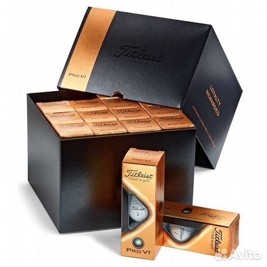 Подарочный набор мячей Titleist Pro V1 48штук