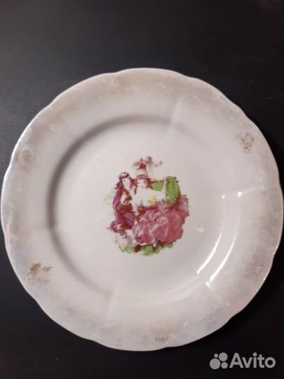 Тарелка Дружковский фарфоровый завод