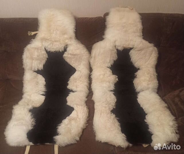 Меховые накидки на сидения