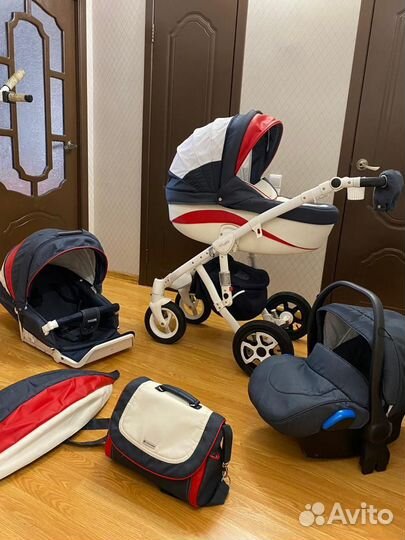 Коляска Adamex Barletta 3 в 1