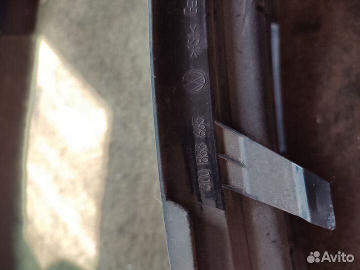 Рештка бампера Passat b6