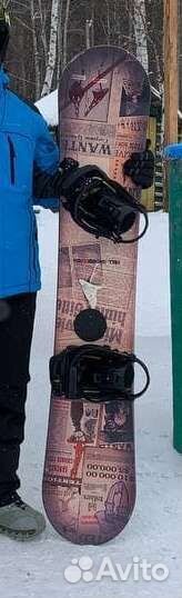 Комплект сноуборд