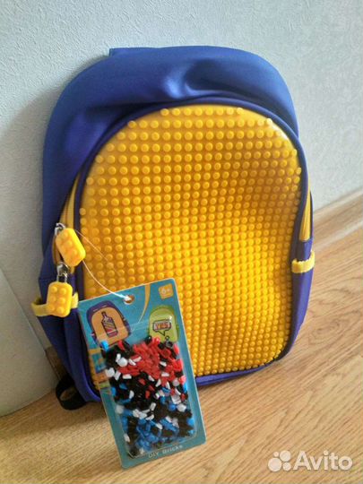 Рюкзак с блокоми