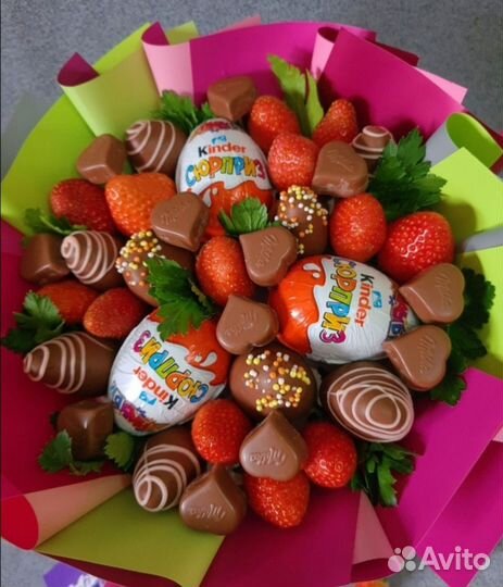 Съедобные букеты. Подарок на день учителя