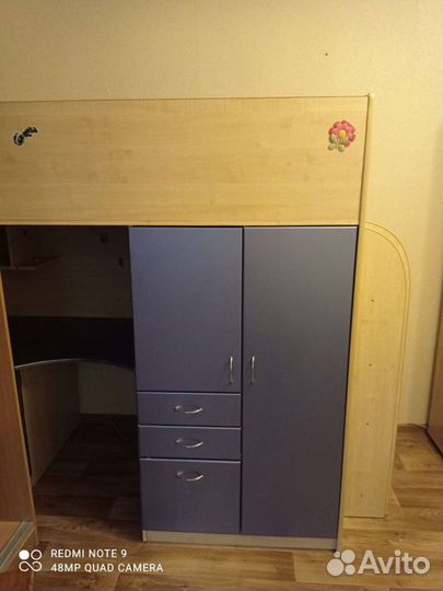 Кровать-чердак