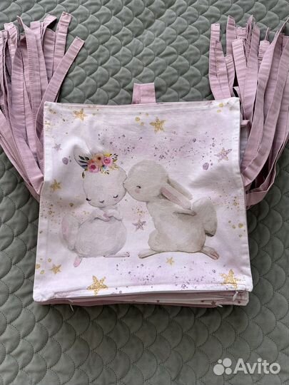 Бортики в детскую кроватку