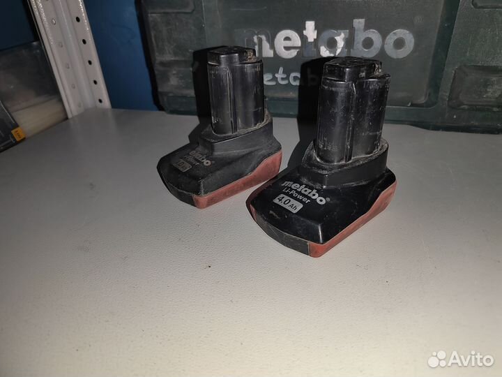 Аккумулятор metabo 10.8-12 v 4 ah