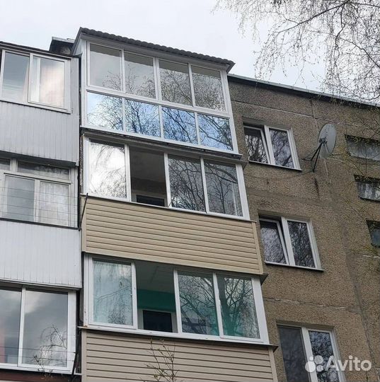 Остекленение балконов