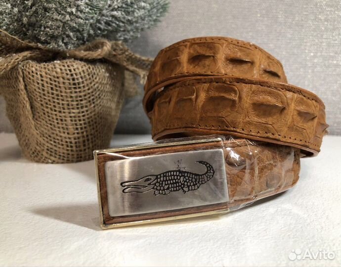 Ремень кожаный