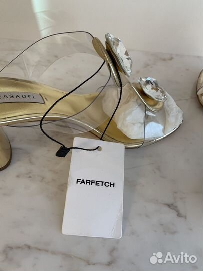 Мюли новые Casadei очень красивые р.39
