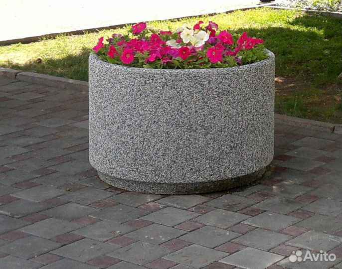 Вазон бетонный Степ