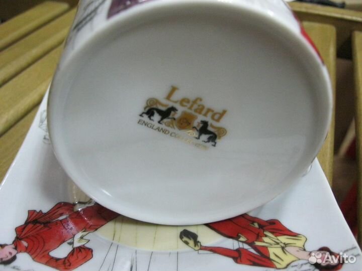 Чайная пара фарфор