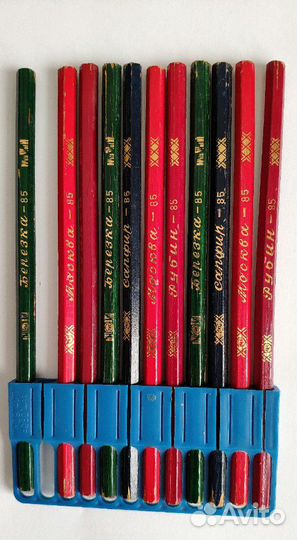 Карандаши советские 1985 года