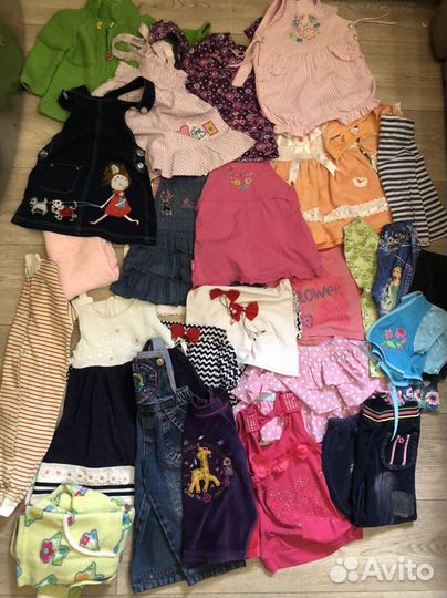 Пакет вещей на девочку от года до трёх