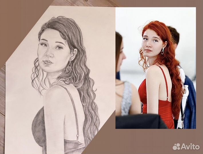 Портрет по фото на заказ