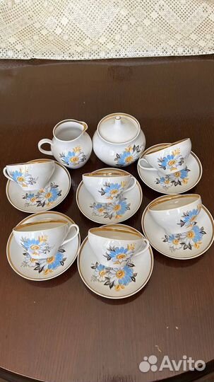 Чайный сервиз СССР дулево