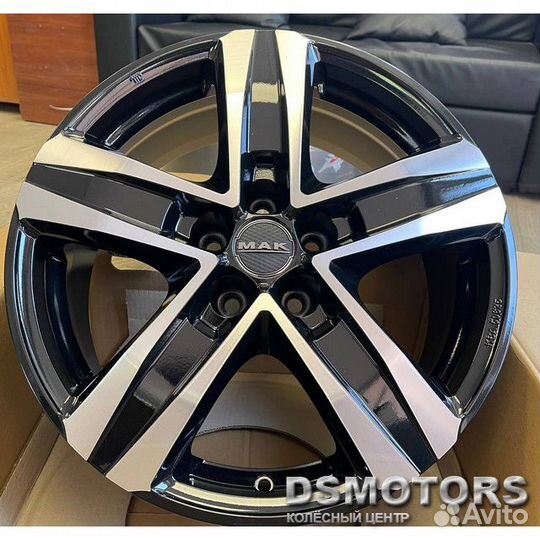 Диски Stone 5 7.0/17 5x108 ET46 d65.1 black mirror