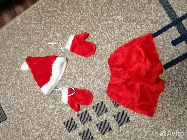 Костюм детский морозка на новый год