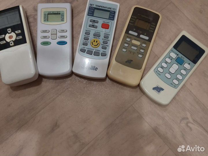 Оригинальные пульты для кондиционеров