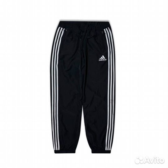 Штаны Adidas Three Stripes Black Pants