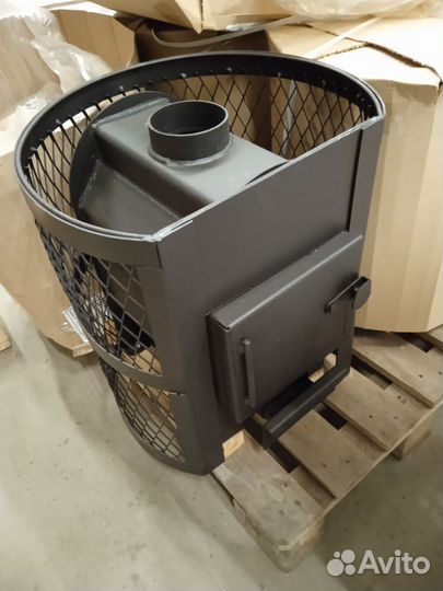 Печь для бани Банная печь Дачник Ч