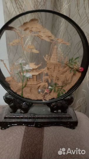 Панно из дерева