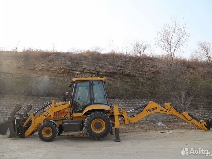 Экскаватор-погрузчик Shanmon 388T, 2024